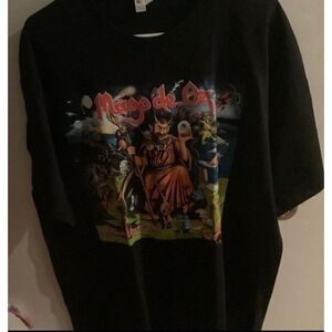 Band tour tee T-shirt size l large Mägo de Oz (Spanish for Wizard of Oz,